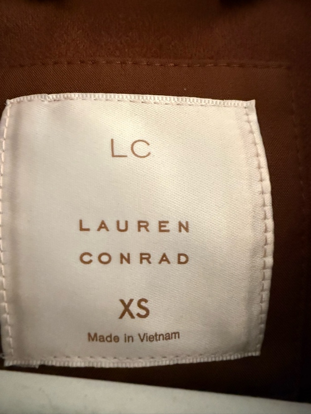 Lauren Conrad Brown Suede Moto Jacket - XS - Picture 11 of 12